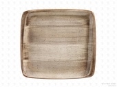 Столовая посуда из фарфора Bonna тарелка квадратная TERRAIN AURA ATR MOV 34 KR (27х25 см)