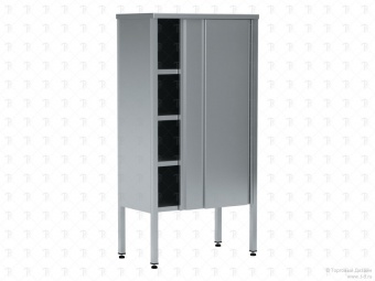Нейтральный шкаф для хранения посуды Cryspi Шкаф кухонный ШЗК Э (L=900, S=500, H=1750)