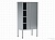Нейтральный шкаф для хранения посуды Cryspi Шкаф кухонный ШЗК Э (L=900, S=500, H=1750)